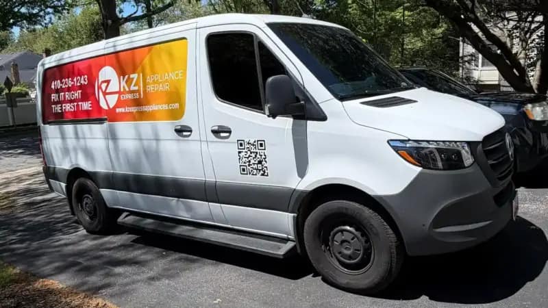 baltimore-appliance-repair-service-van Local appliance repair service van in Baltimore MD